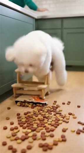 Bingo’s Epic Treat Heist Caught on Camera! 😂🐶🍪