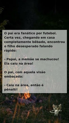"Futebol em casa? 😂⚽️ Piada do dia"