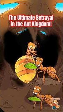 The Ultimate Betrayal in the Ant Kingdom! 🐜#wackyfarmer
