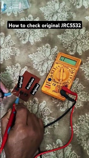 How to check the original JRC5532 IC (or NE5532) #jrc5532 #ne5532 #5532