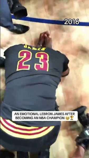 When LeBron James was overcome with emotion at the 2016 NBA Finals Game 7 🤩‼️