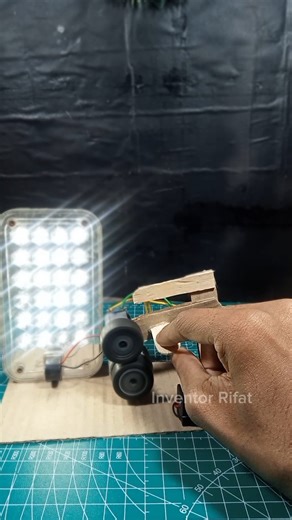 Science project for class 8th students. Electricity generate using DC motors. #shorts #dcmotor