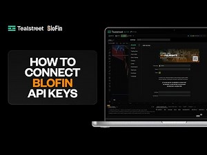 How to connect Blofin to Tealstreet | API Keys Tutorial