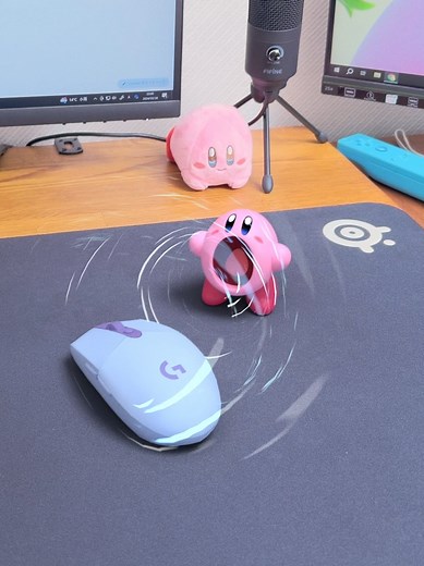 Kirby Animation: Mouthful Mode01