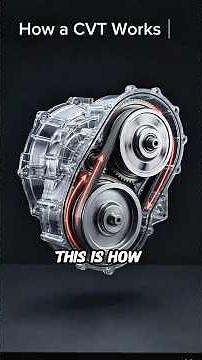 How a CVT Transmission actually works #viral #automobile #shorts