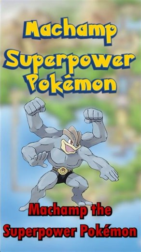 Daily Pokédex 068: Machamp #pokemon #pokedex #shorts