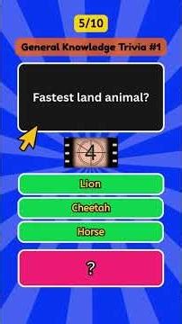 10 General Knowledge Trivia. Easy Quiz. Can You Get 10/10?