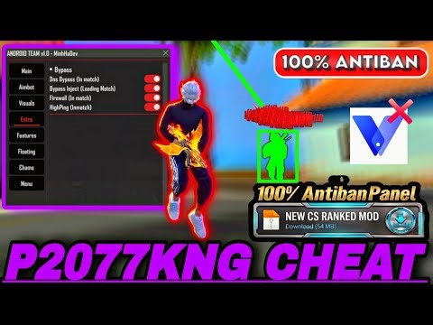 P2077KNG CHEAT MOD MENU APK | ❌️NO KEY ❌️ NO VPHONE GAGA | FF MOD CS / BR 100% WORKING ALL SERVER |