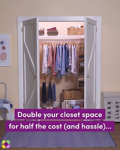 32K views · 154 reactions | Whether you’re a shoe lover, jacket enthusiast, or hat collector, get everything for your perfect closet with a customizable storage kit. Plus, during our Fresh-Start Storage Sale, find organization must-haves from $9.99! https://www.wayfair.com/yC033e0fPN | Wayfair | Facebook