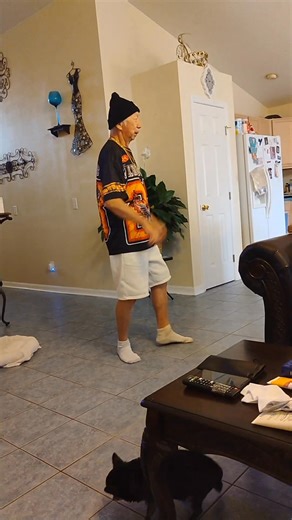 80 yr old Grandpa acting #silly🤣 | Molly Dodd