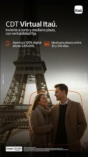 CDT Virtual Itaú