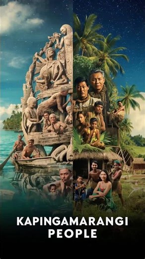 The Ocean Guardians of Micronesia 🌊 | Kapingamarangi People #shorts #tribalworld