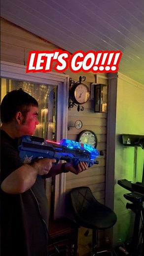 This Retro Shooter Reaper Lightgun HALO Nerf Gun Mod Is Fricking SICK! #lightgun #retroshooter