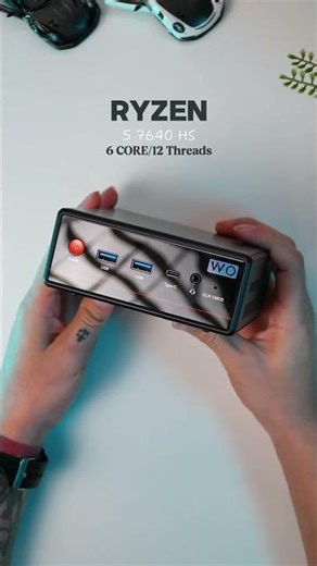 PELADN Mini PC WO4 7640HS Unboxing