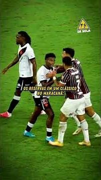 QUASE SAIU PORRADA NO FLUMINENSE X VASCO! #shorts