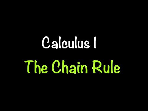 Calculus 1: The Chain Rule (Video #12) | Math with Professor V