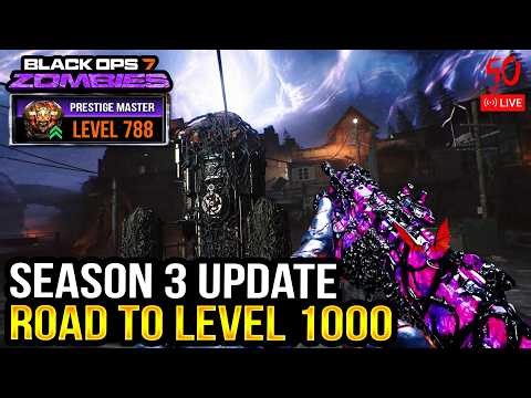 🔴 BO7 Zombies LIVE! ★ NEW SEASON 3 UPDATE! Testing Ashwood Glitches (After Patch)