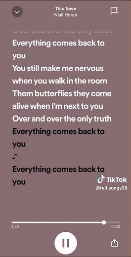 This Town Full Song by Niall Horan: Lyrics and Meaning