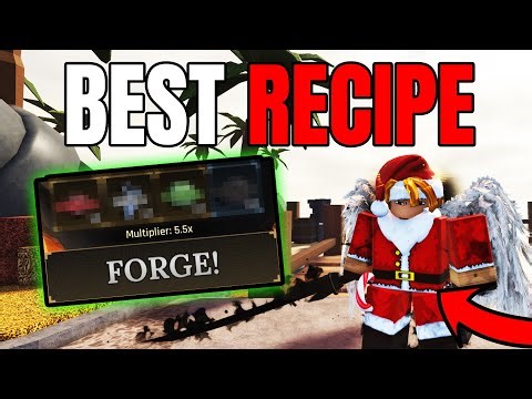 Best Weapon Forge Recipe in The Forge – Best Weapon Recipe in The Forge (Roblox)