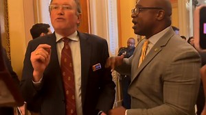 See heated gun control discussion between lawmakers in the halls of Congress