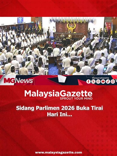 Sidang Parlimen 2026: Sesi dan Aktiviti Hari Ini