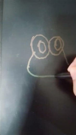 drawing the baby pou time lapse