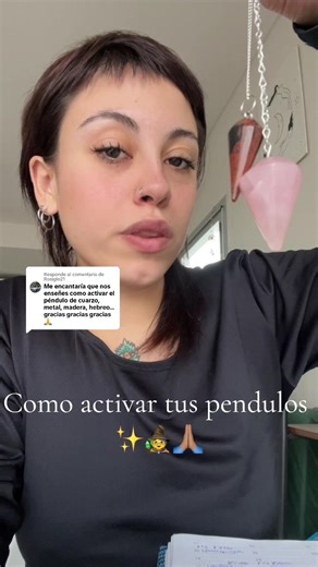 Cómo activar tu péndulo de cristal