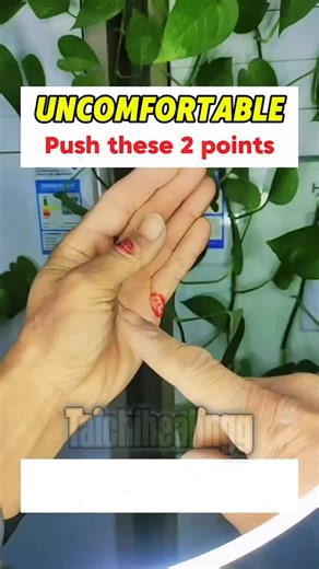 Feeling Uncomfortable? 😣 Press These 2 Magic Points — Instant Relief for Your Body and Mind! ✨ #AcupressurePoints #InstantRelief #NaturalHealing #BodyBalance #PainReliefTips #HolisticHealth #SelfMassage #RelaxAndRelease #WellnessRoutine #FeelBetterNaturally #MindBodyConnection #QuickHealing #StressRelief #DailyWellness #HealingTouch #RestoreBalance #EnergyFlow #HealthTipsDaily #NaturalTherapy #WellnessJourney | Taichi Healing