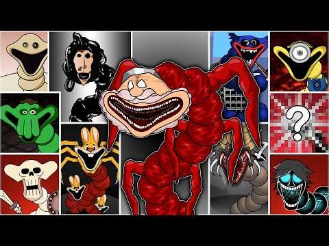 My Sprunki OC: HUNGRY WORM (Phase 1 to NEW Phase 53, Phase 54 from Roblox)