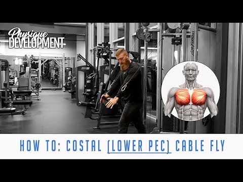 How to: Cable Fly for Lower Chest (High to Low)