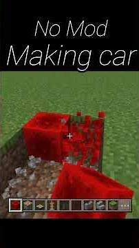 🚗 I Made a Real Working Car in Minecraft Using Redstone! | Minecraft Redstone Creation 😱💥