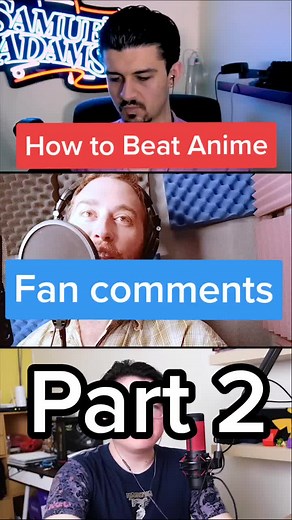 How To Beat Anime 100k pt 2/3 FAN COMMENTS #howtobeatanime #voiceactor #anime #fancomments #comments #fun #writer #videoeditor #cool #wow #animes