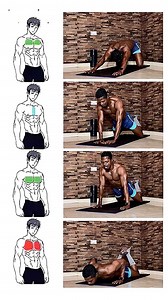 Knee Push Up Variations To Get Rid Of Chest Fat For Beginners #pushups #chestworkout #beginnerworkout | Doctor CC Fit