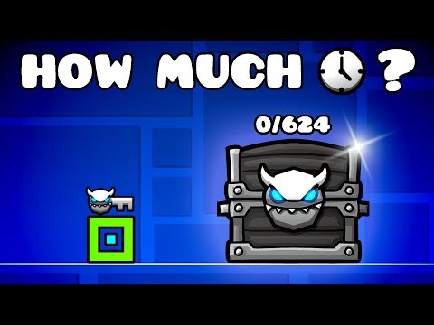 How Long Does it Take to Open EVERY Chest in Geometry Dash?