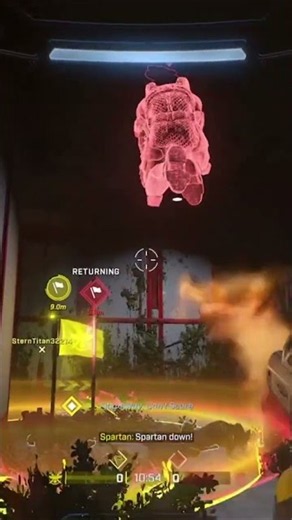 The Ninja failed to Return the flag #halo #haloinfinite #haloinfinitemultiplayer