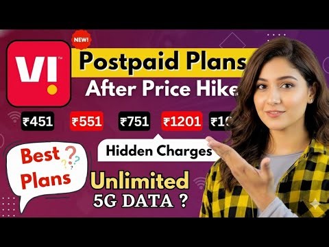 Vi New Postpaid Plans - Unlimited Data, Data Rollover & Hidden Charges [ Detailed Explained