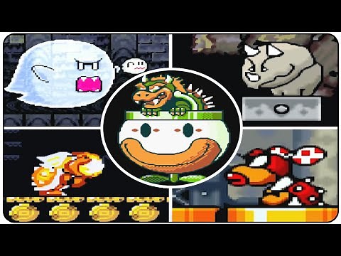Super Mario World - All Bosses (No Damage)
