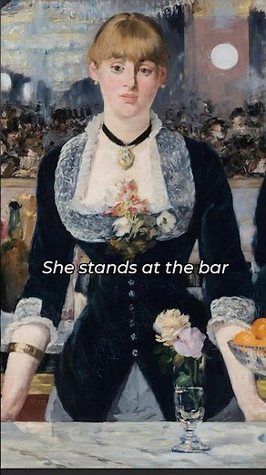 The Silent Sadness Behind Manet’s Barmaid: A Haunting Look into ‘A Bar at the Folies-Bergère’ #art