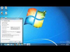 Cum sa faci iconitele din taskbar mai mici in Windows 7 ?