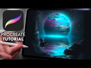 Planet Lake PROCREATE TUTORIAL 251