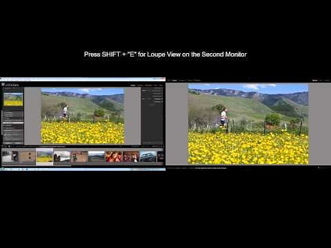 Learning the Film Strip and Dual Monitor Settings - Lightroom 3 Video Tutorial