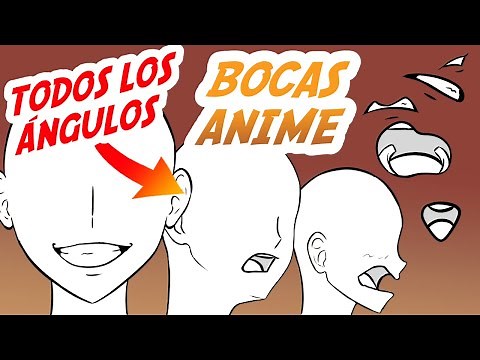 🔥How to Draw Anime Mouths Easily ► with 3 Head Angles!! 😱
