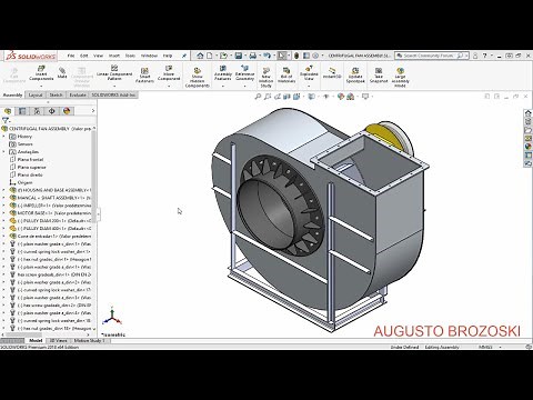 SOLIDWORKS CENTRIFUGAL FAN 01 - 10