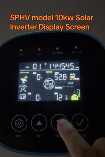 Explore the SPHV Model 10kW Solar Inverter with Dual MPPT