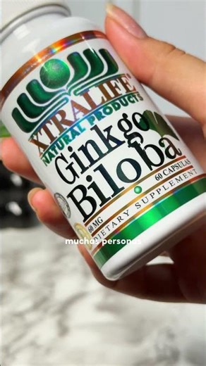👀 Mejor enfoque sin complicarte | Ginkgo Biloba