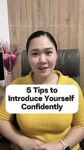 2M views · 28K reactions | 5 Tips to Introduce Yourself Confidently  #introduceyourself #confidence #learnenglishwithteacheraubrey #speakenglish #tips #technique #englishlesson #esl | Learn English with Teacher Aubrey | Facebook