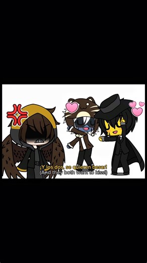 Telamon is in Love but he said “NO” #forsaken #telamon #gacha #doublefedora #coldhunting