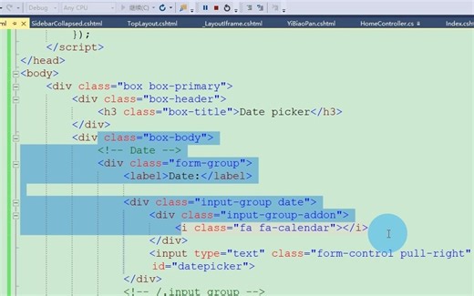 25-Date picker日期选择和日期范文选择组件