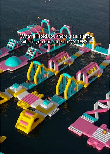 Explore Race Island: The Ultimate Water Obstacle Course