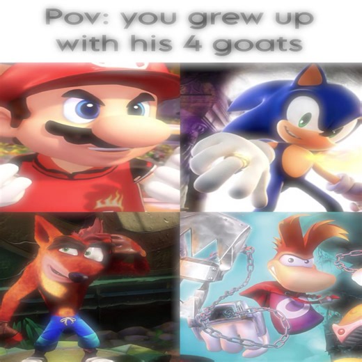 Mario, Sonic, and Crash: Epic Crossover Edits